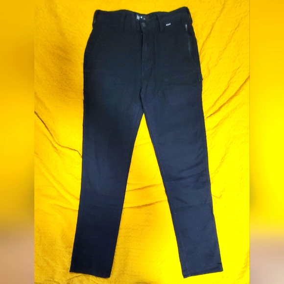 Hurley Black Slim Fit Pants work pants - Picture 1 of 7